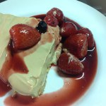 muscovado cheesecake with red fruits